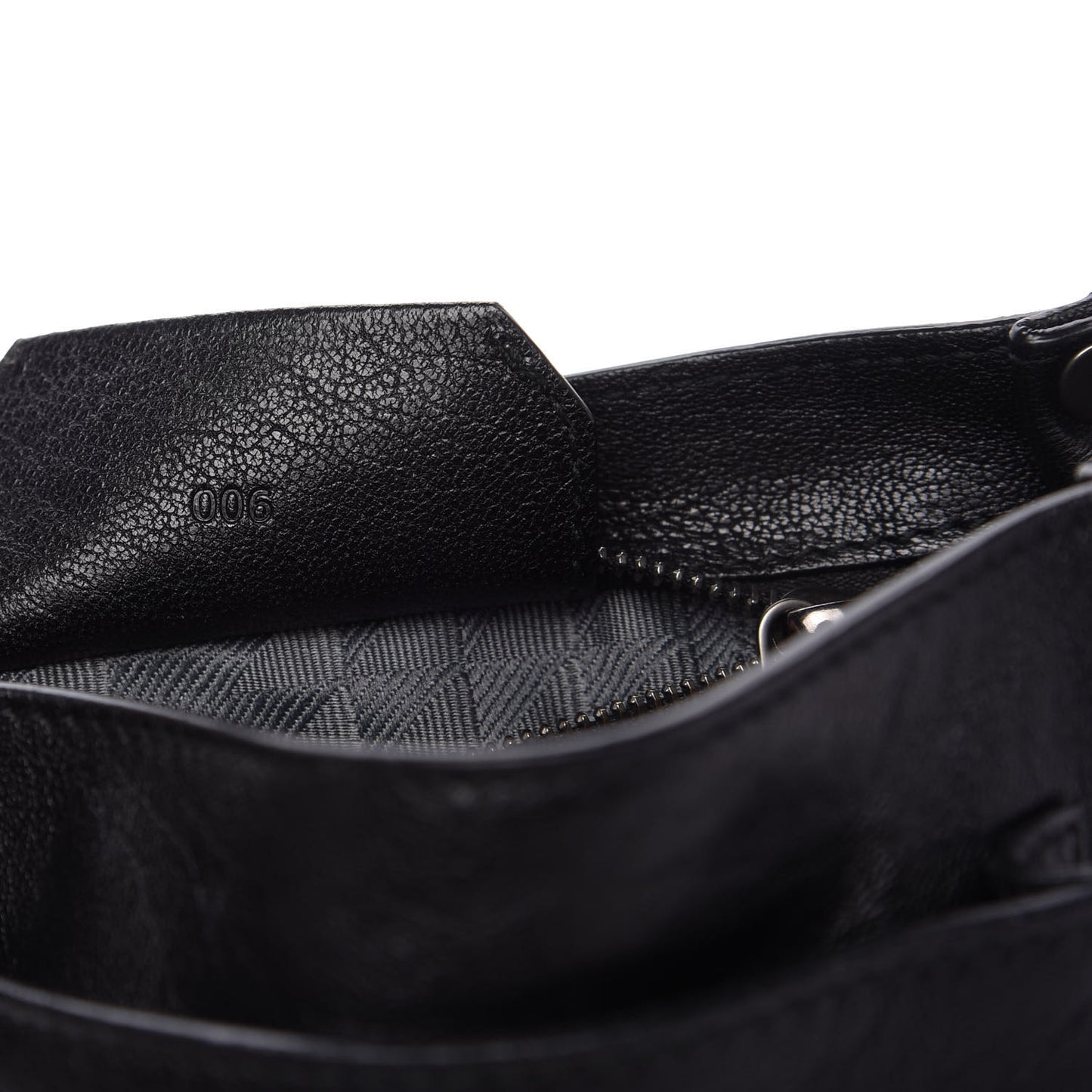 Lambskin PS1 Mini Pouch Messenger Black
