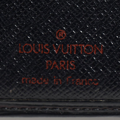 Louis Vuitton Epi Porte-Billets Compact Wallet Black 6 of 7
