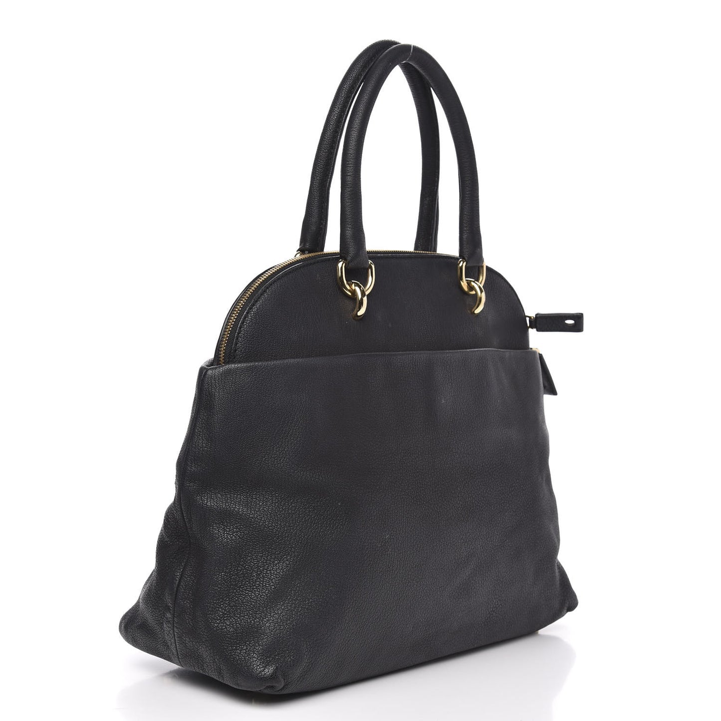Goatskin Tote Black