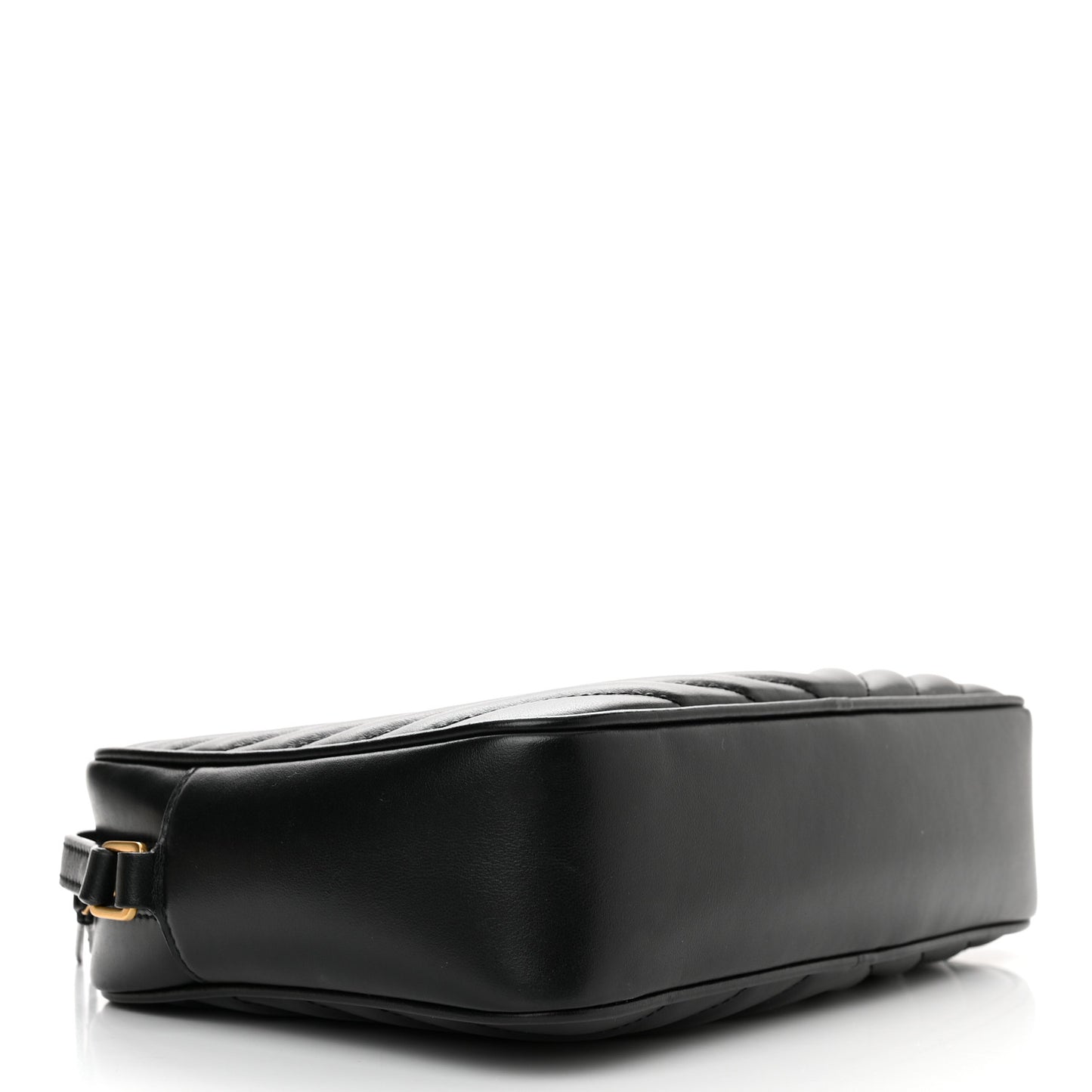 Calfskin Matelasse Monogram Lou Camera Bag Black