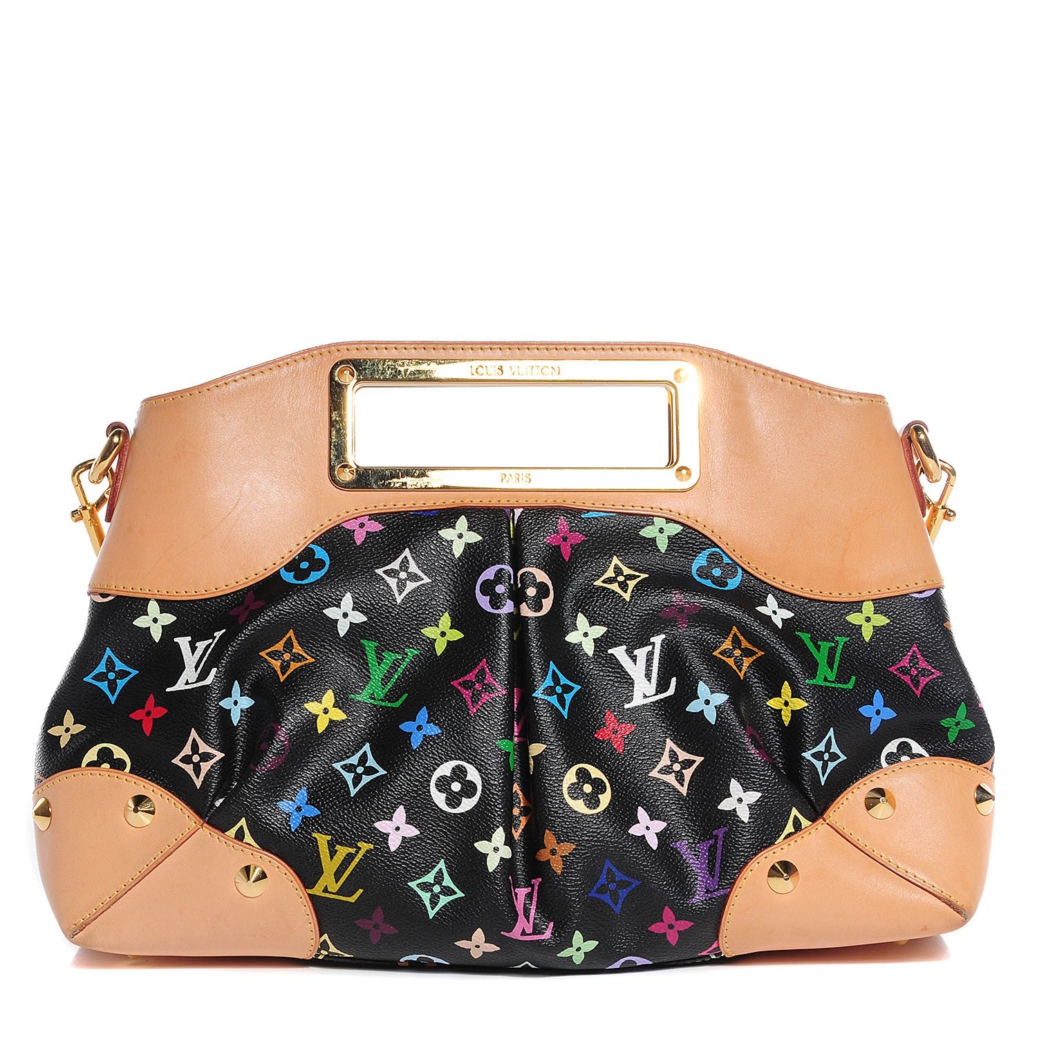 Louis Vuitton Monogram Multicolor Judy MM Black 1 of 7