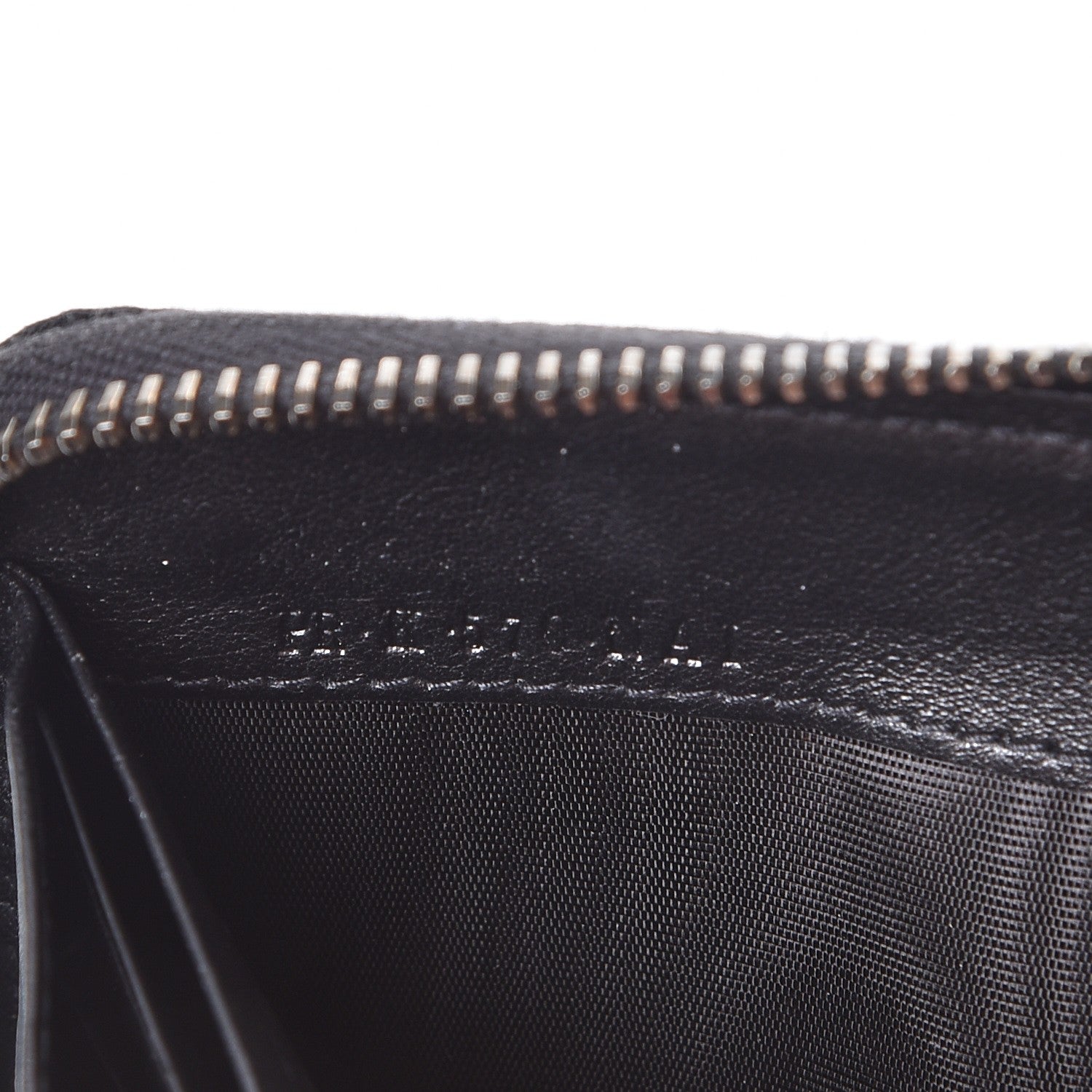 Valentino Garavani Nylon Camouflage Rockstud Zip Around Wallet Black 8 of 9