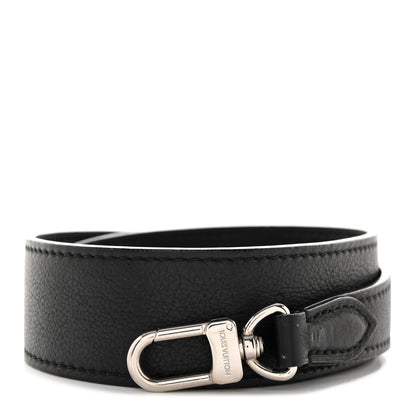 Louis Vuitton Calfskin Montaigne Shoulder Strap Black 1 of 6