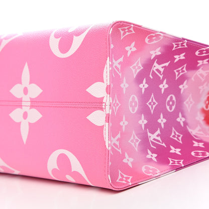 Louis Vuitton Monogram Escale Onthego GM Rouge 10 of 11