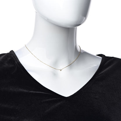 Cartier 18K Yellow Gold Diamond XS D'Amour Pendant Necklace 3 of 8