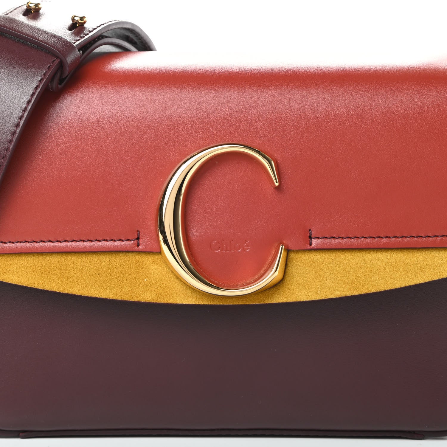 Chloe Calfskin Small C Double Carry Multicolor 9 of 11