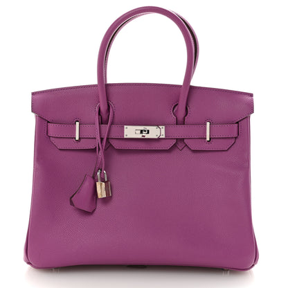 Hermes Epsom Birkin 30 Cyclamen 1 of 10