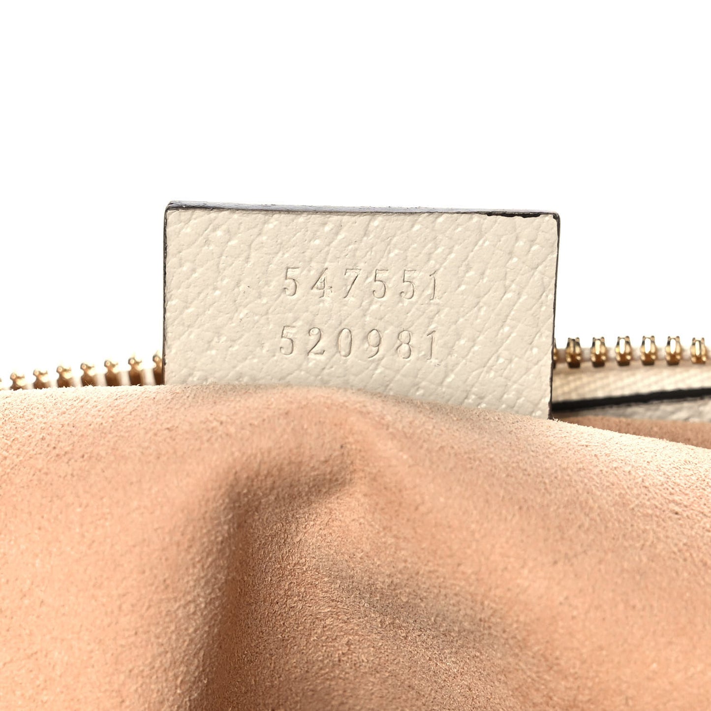 GG Supreme Monogram Textured Dollar Calfskin Web Small Ophidia Tote Bag Beige Ebony Mystic White