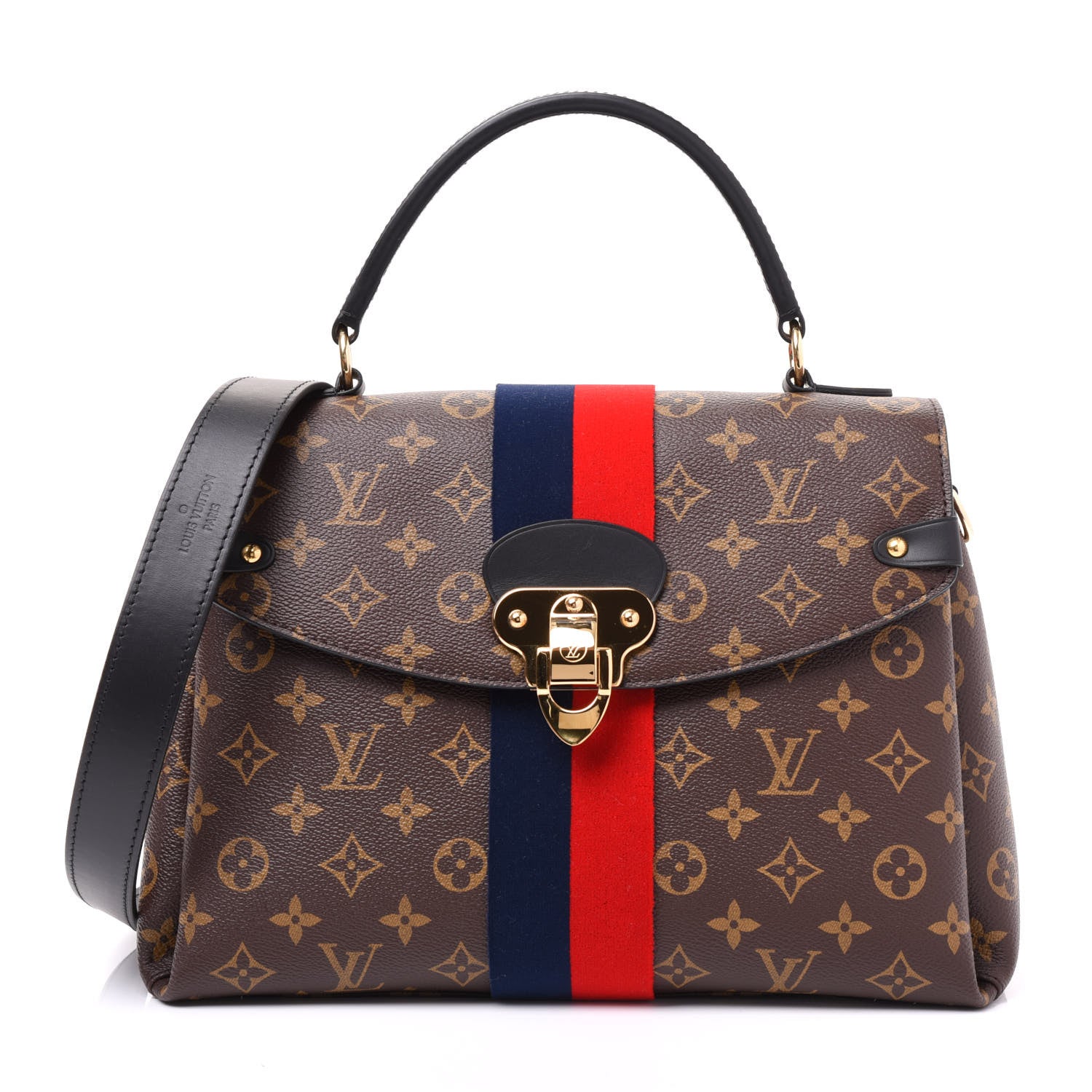 Louis Vuitton Monogram Georges MM Marine Cherry 1 of 10