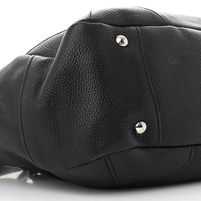 Prada Vitello Daino Tote Black 9 of 10