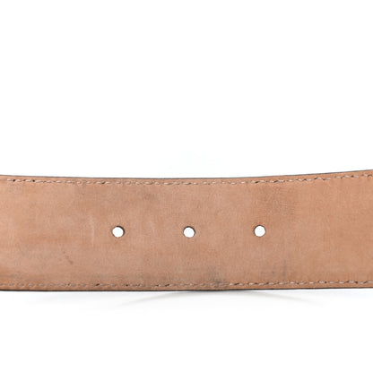 Gucci Metallic Calfskin Hysteria Belt 80 32 Gold 5 of 6