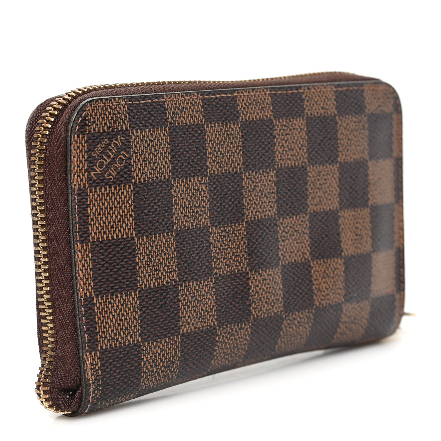 Louis Vuitton Damier Ebene Zippy Compact Wallet 3 of 8