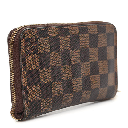 Louis Vuitton Damier Ebene Zippy Compact Wallet 3 of 8