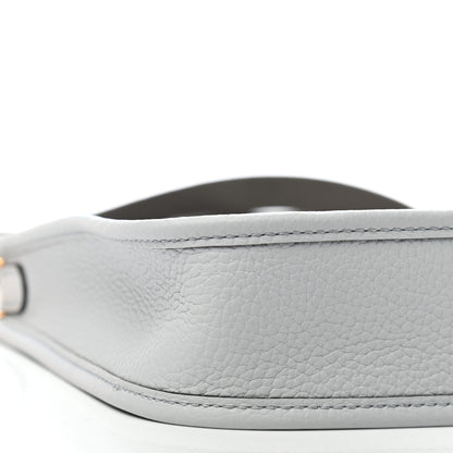 Hermes Taurillon Clemence Amazone Evelyne TPM Gris Perle Etain 8 of 9