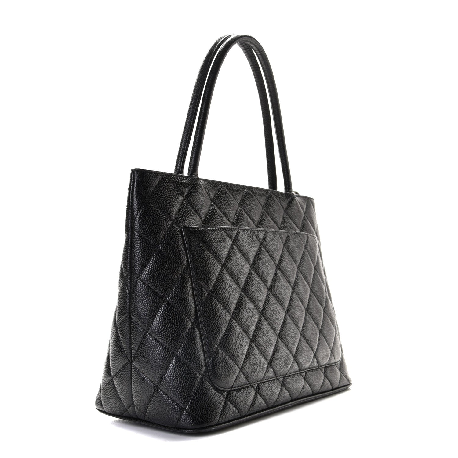 Chanel Caviar Quilted Medallion Tote Black 2 of 13