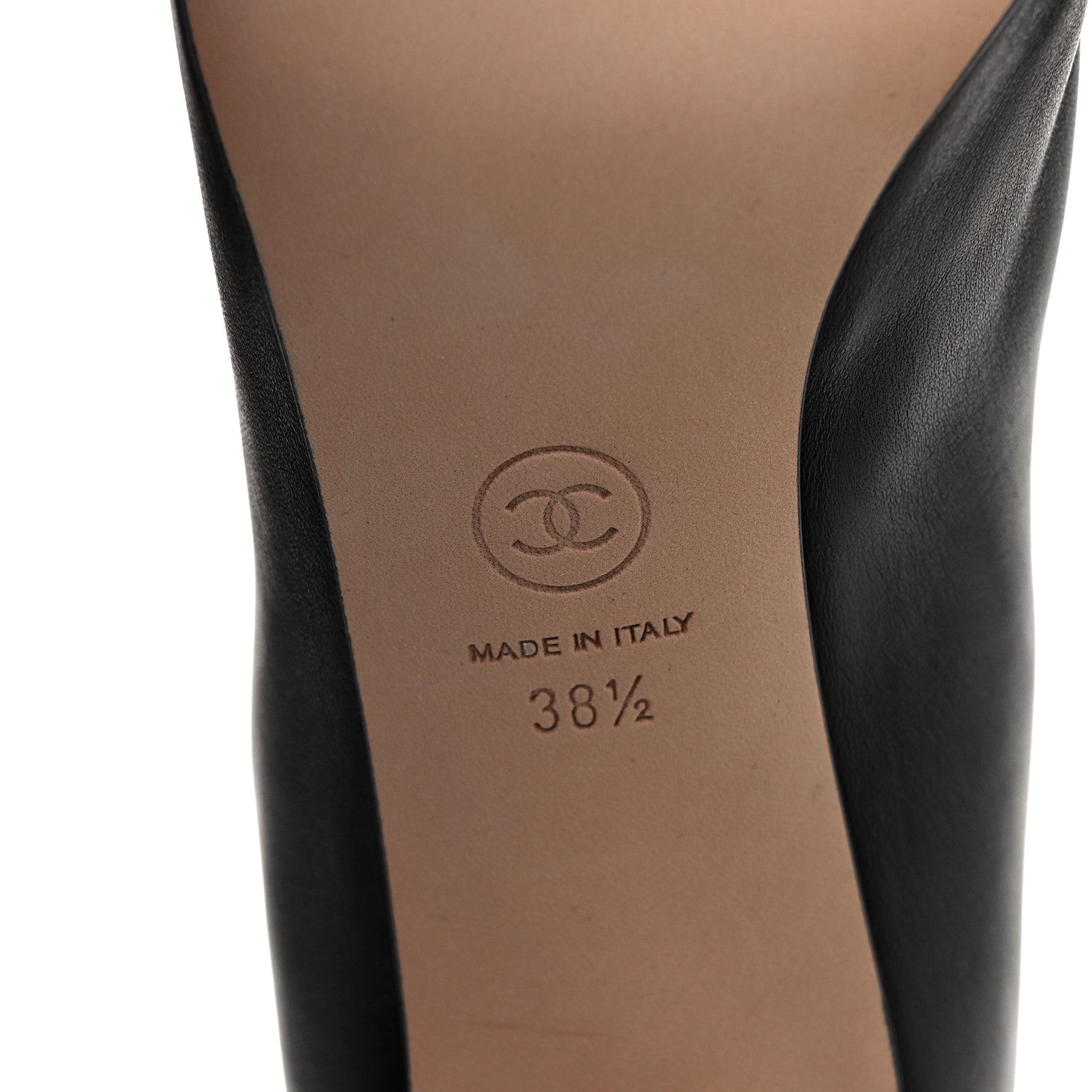 Chanel Lambskin Short Ankle Boots 38.5 Black 11 of 20