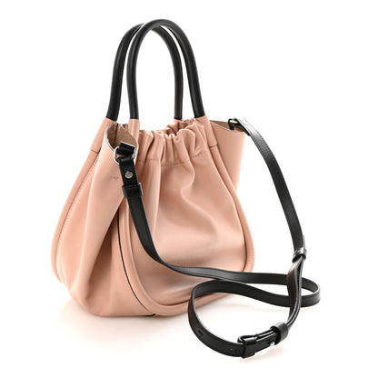 Proenza Schouler Calfskin Small Ruched Tote Peach 3 of 10
