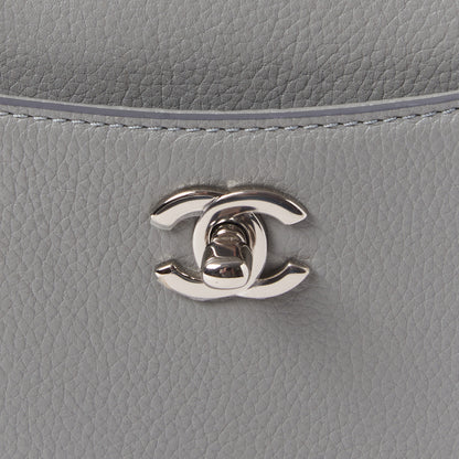 Chanel Grained Calfskin Small Neo Executive Shopper Tote Grey 7 of 11