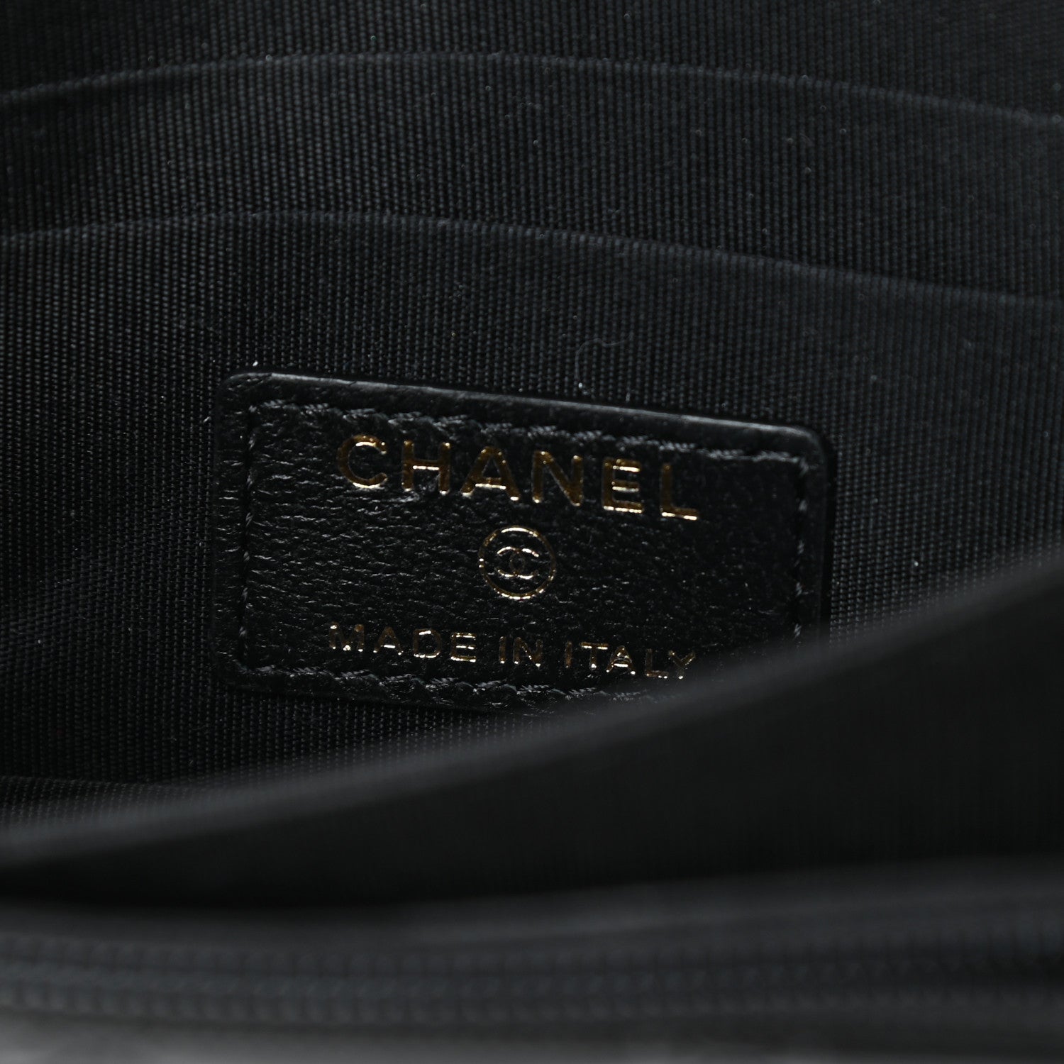 Chanel Lambskin Quilted Mini Camellia Bow Wallet On Chain WOC Black 6 of 10