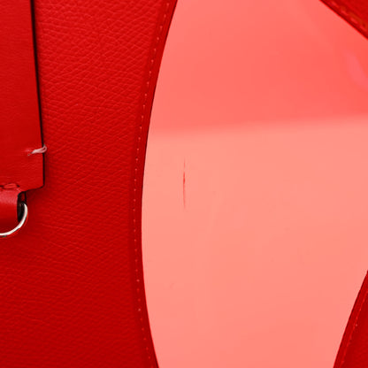 Christian Louboutin Calfskin PVC Love Spikes East West Cabata Tote Latte Multicolor 15 of 25
