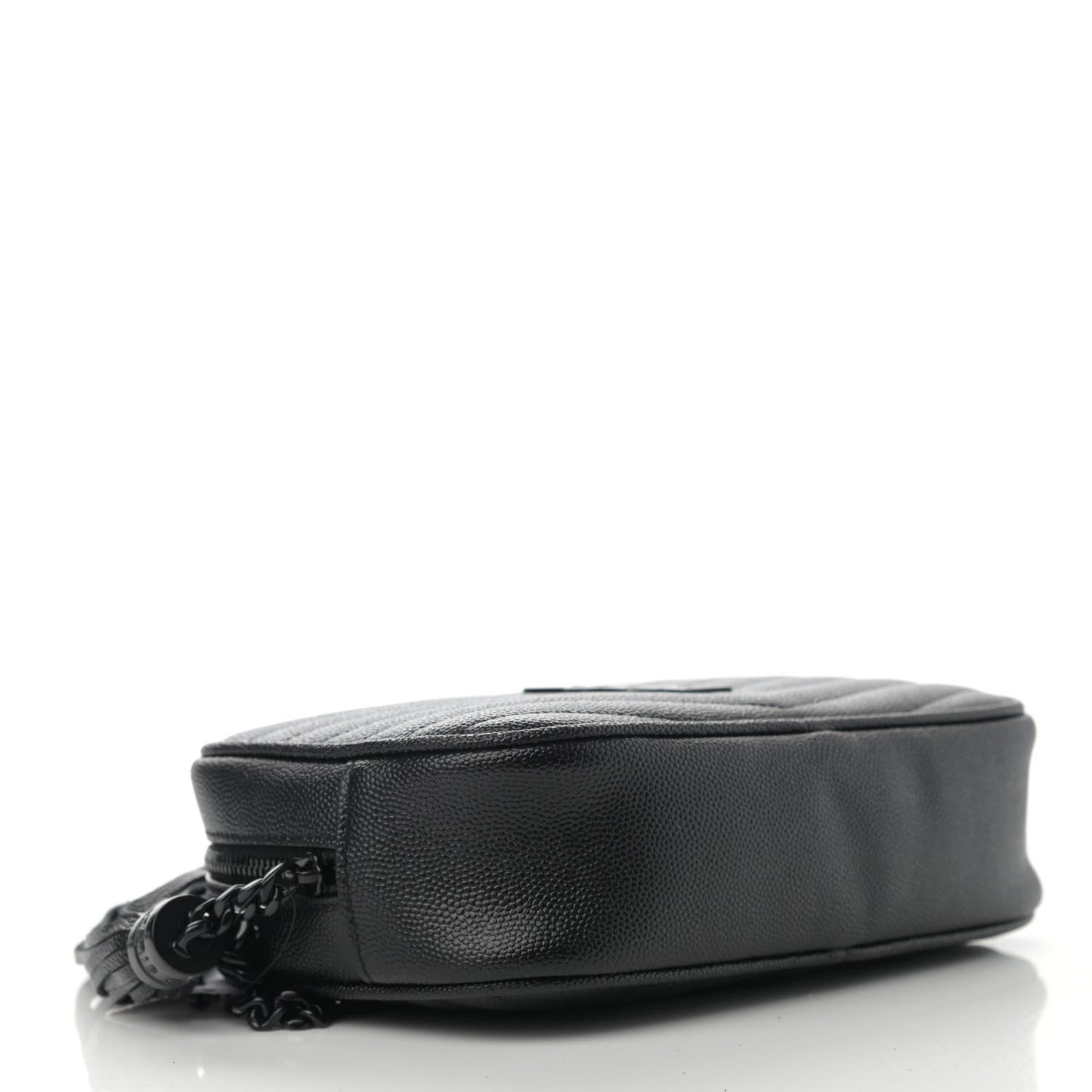 Grain De Poudre Matelasse Monogram Mini Lou Camera Bag Black