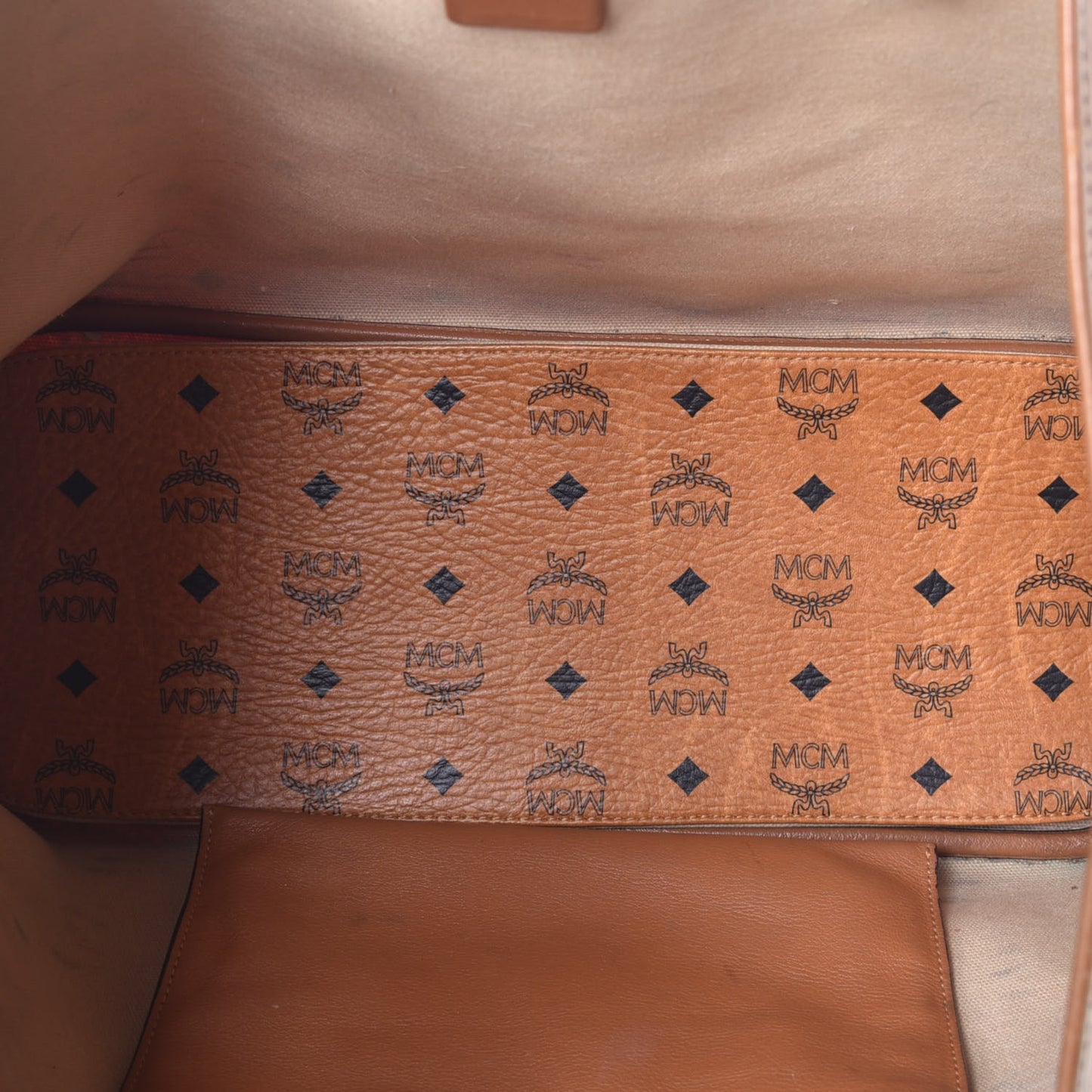 Visetos Shopper Tote Cognac