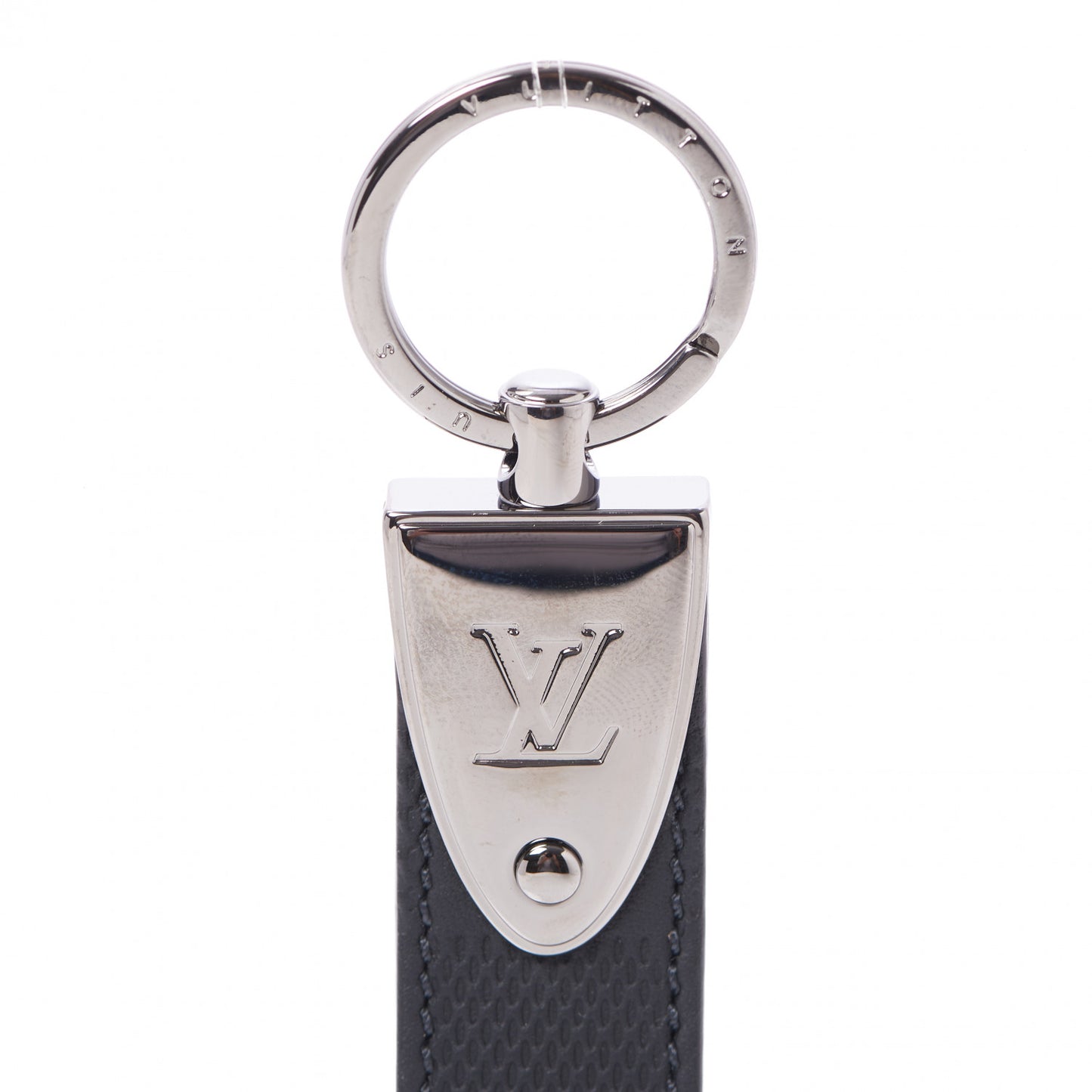 Damier Infini Dragonne LV Key Holder Onyx
