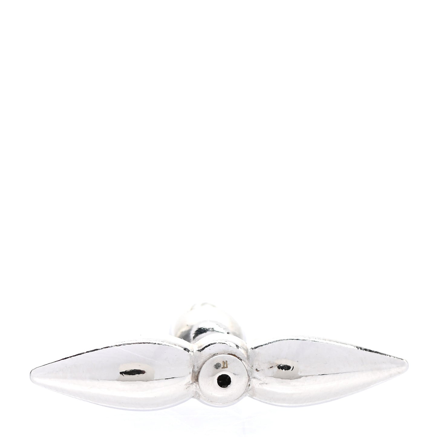 Metal Louisette Earrings Silver Gold