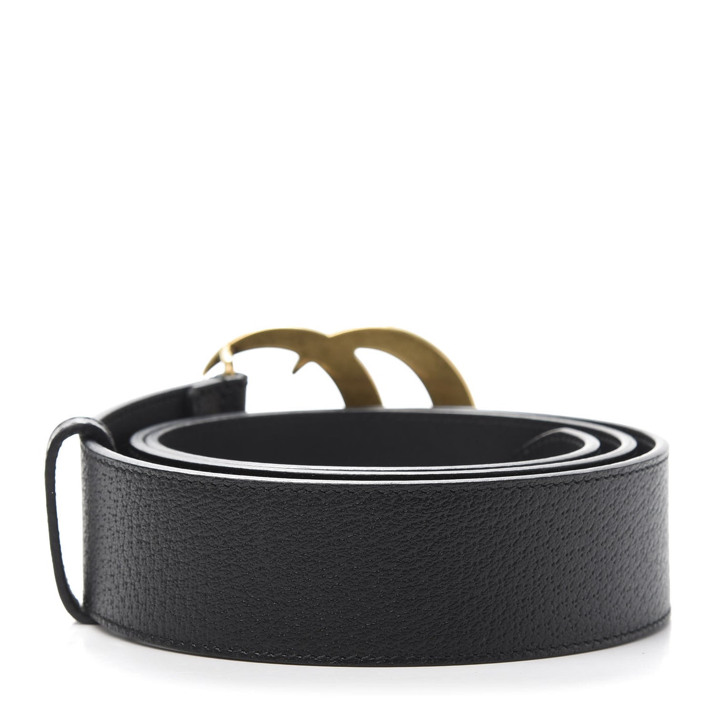 Textured Calfskin Double G 40mm Belt 90 36 Black