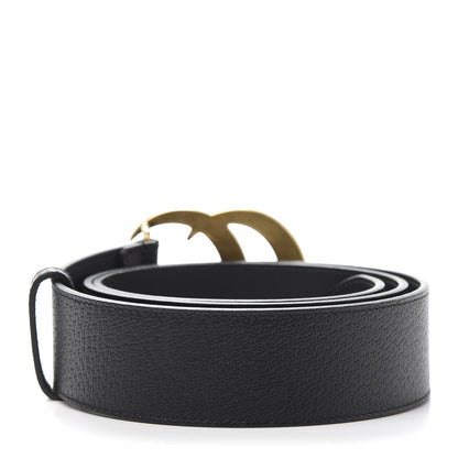 Gucci Textured Calfskin Double G 40mm Belt 90 36 Black 2 of 6