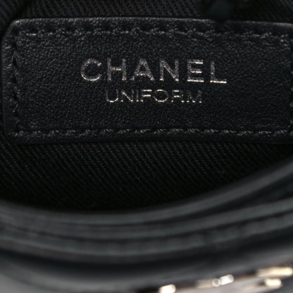 Chanel Lambskin Quilted Crossbody Bag Black 5 of 7