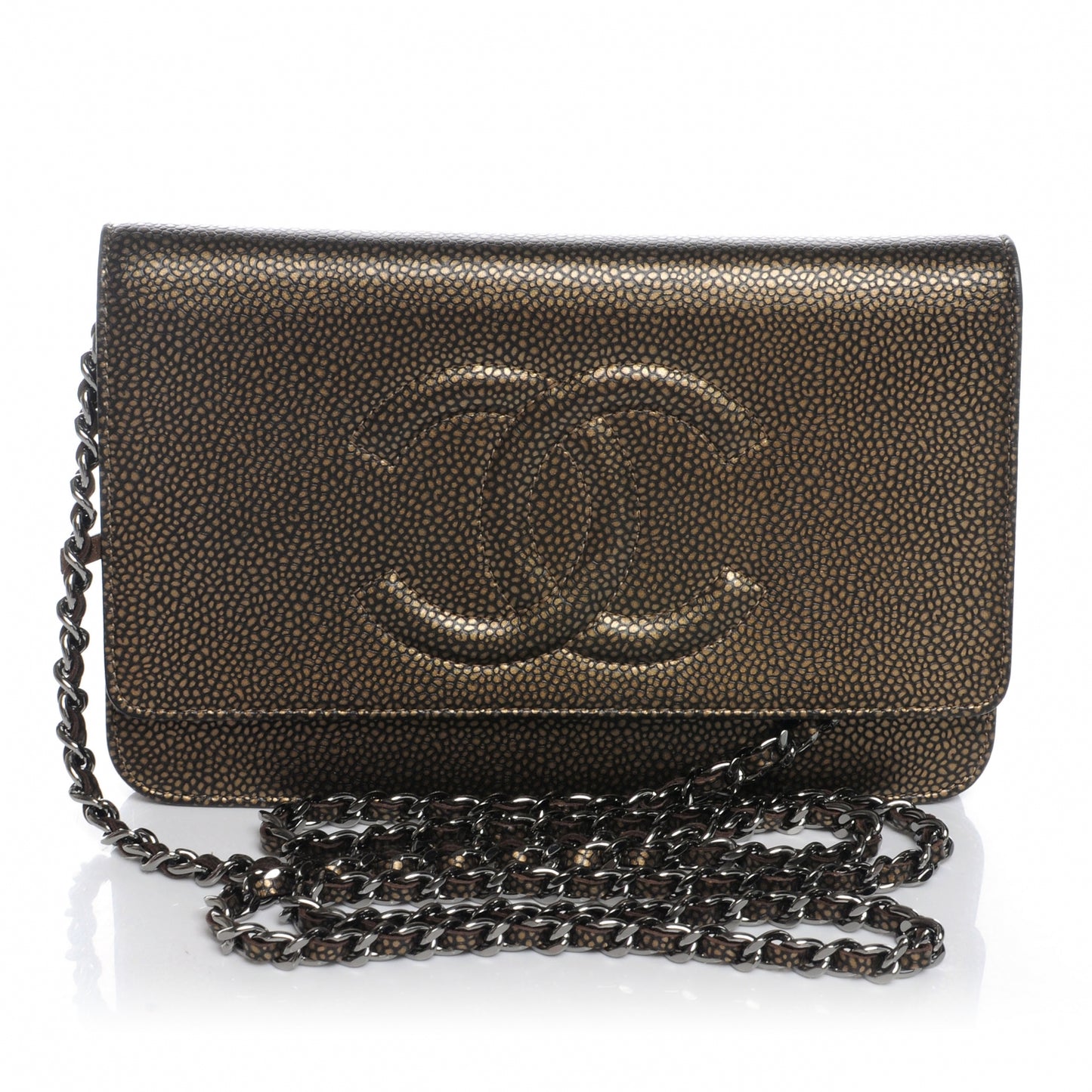 Caviar Wallet on Chain WOC Metallic