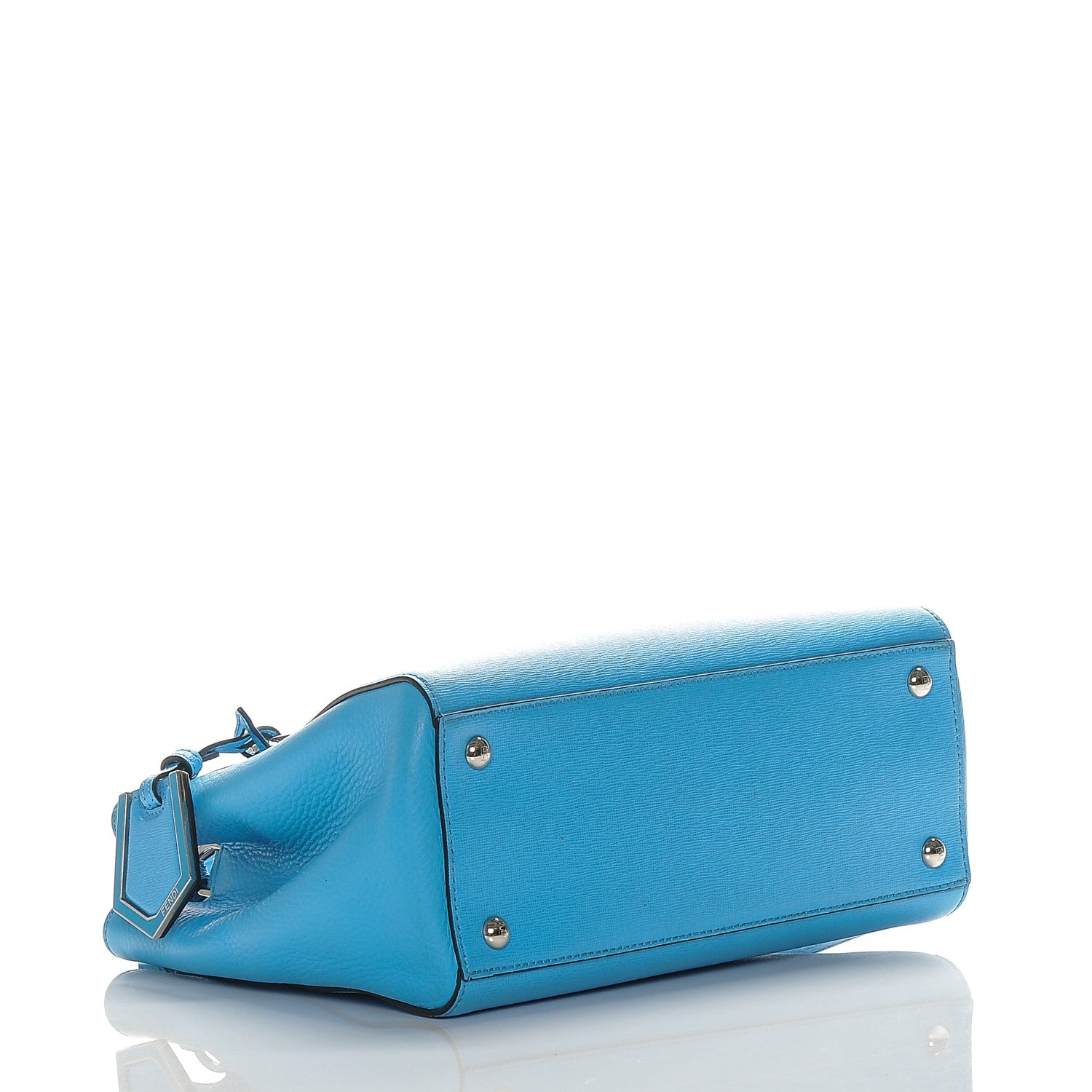 Fendi Vitello Elite Petite 2Jours Tote Maldives 4 of 8
