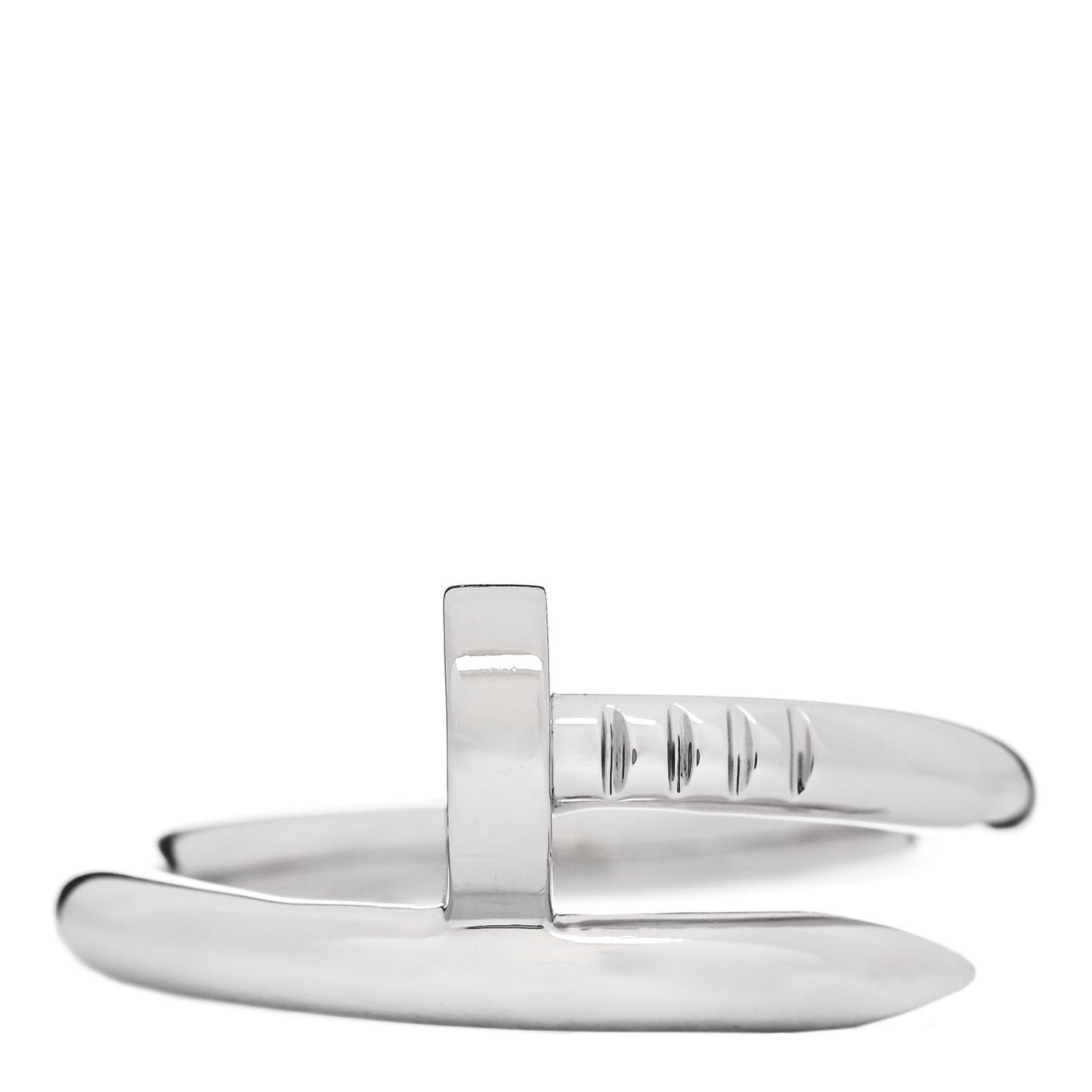 18K White Gold Juste Un Clou Ring 55 7.25