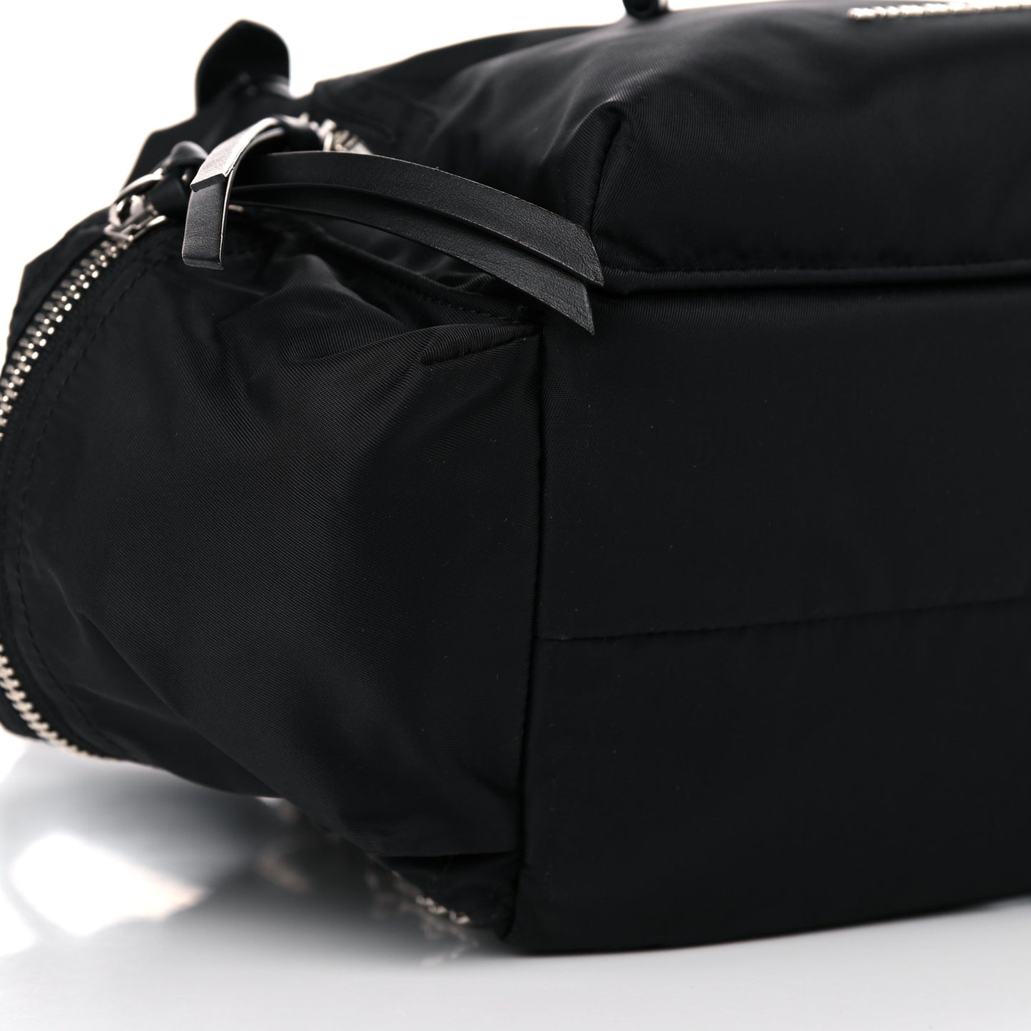 Nylon Medium Rucksack Backpack Black