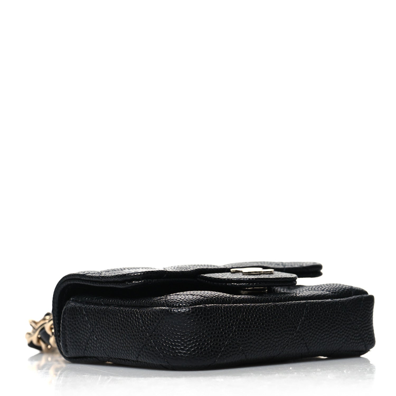 Chanel Caviar Quilted Mini Chain Belt Bag Black 4 of 11