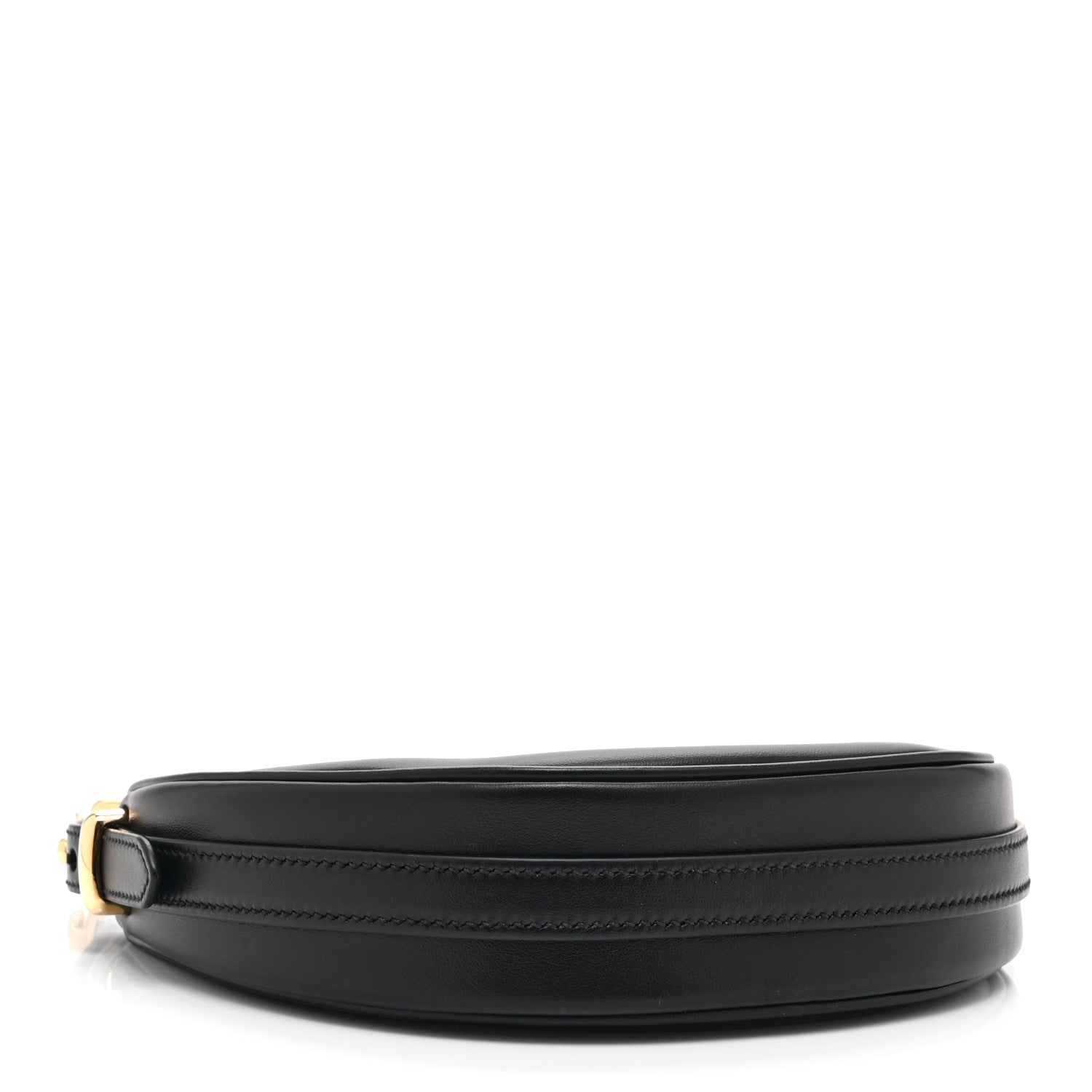Prada Soft Calfskin Mini Arque Shoulder Bag Black 4 of 11