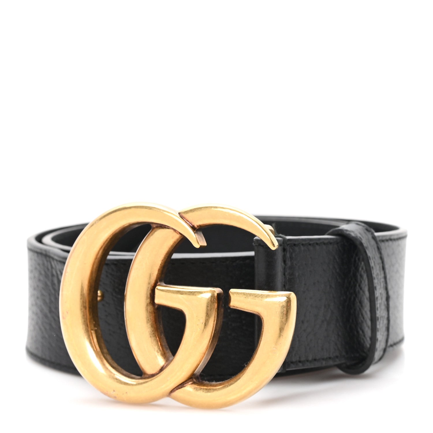 Gucci Calfskin Double G 40mm Belt 85 34 Black 1 of 4