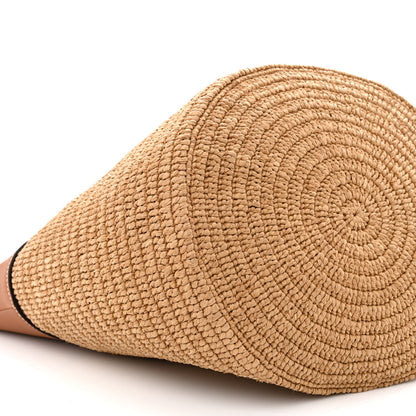 Celine Raffia Calfskin Medium Tan 10 of 11