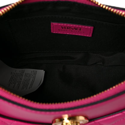 Versace Nappa Quilted Medusa Shoulder Bag Fuchsia 5 of 8