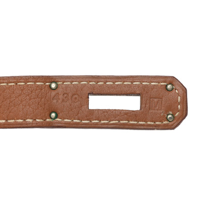 Hermes Taurillon Clemence Birkin 35 Gold 7 of 13