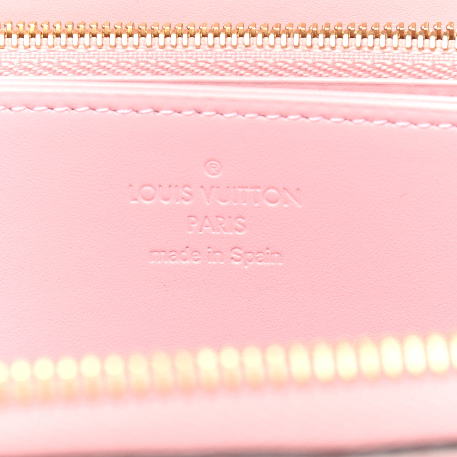 Louis Vuitton Vernis Zippy Wallet Rose Ballerine 6 of 9