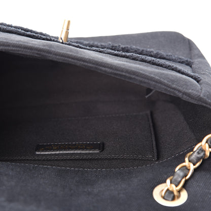 Chanel Denim Coco Flap Black 4 of 9