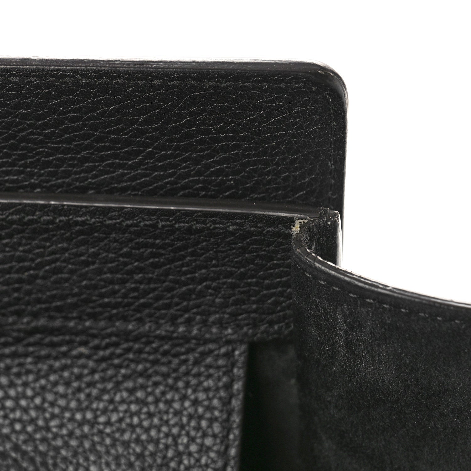 Celine Drummed Calfskin Mini Luggage Black 11 of 13