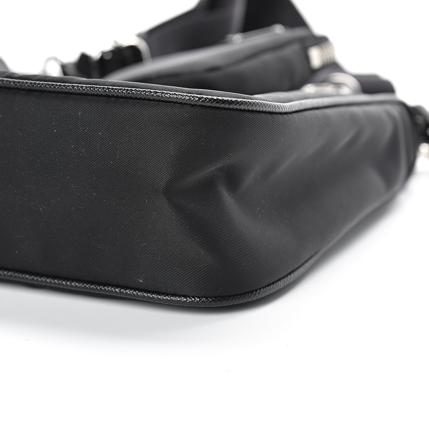 Prada Nylon Re-Edition 2005 Shoulder Bag Black 11 of 12