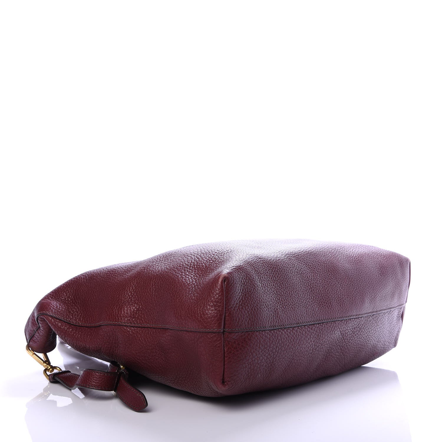 Prada Vitello Daino Tote Amaranto 4 of 10