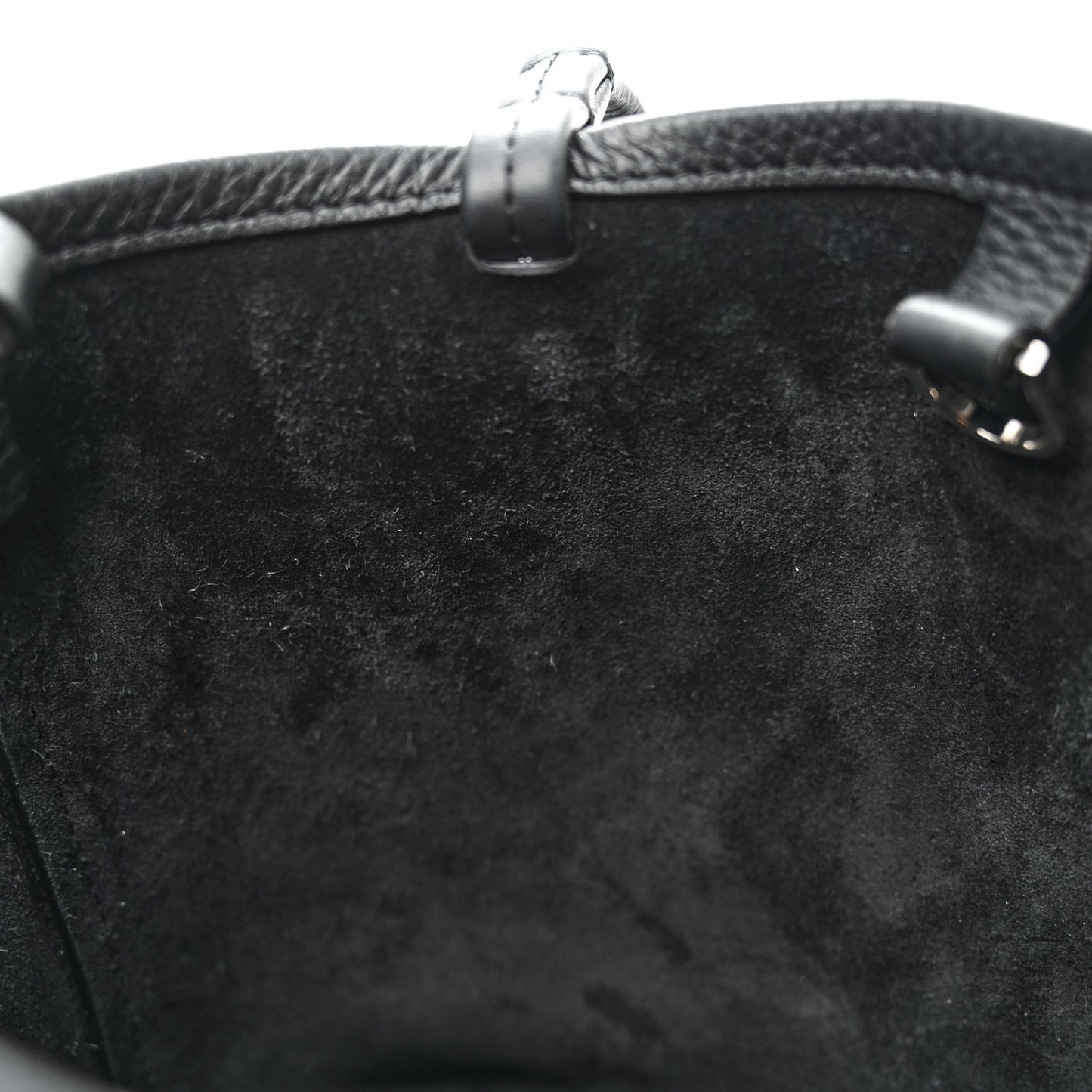Grained Calfskin Small Park Tote Black