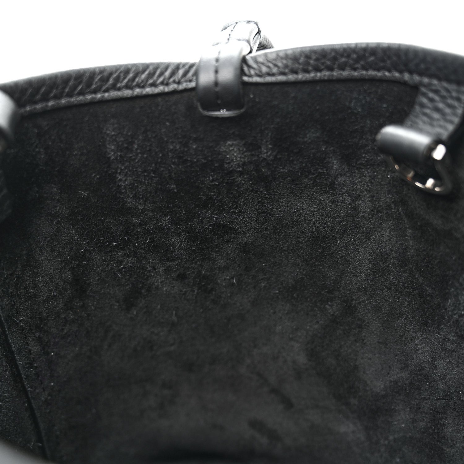 The Row Grained Calfskin Small Park Tote Black 10 of 11