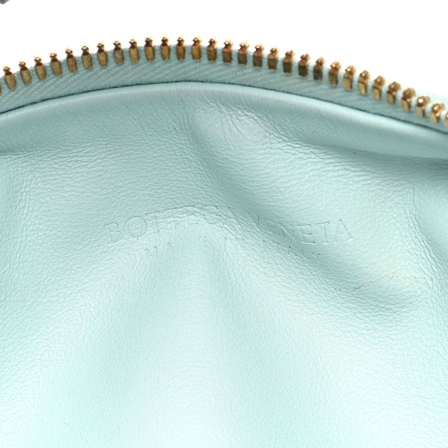 Bottega Veneta Nappa Intrecciato Mini Jodie Teal Washed 6 of 9