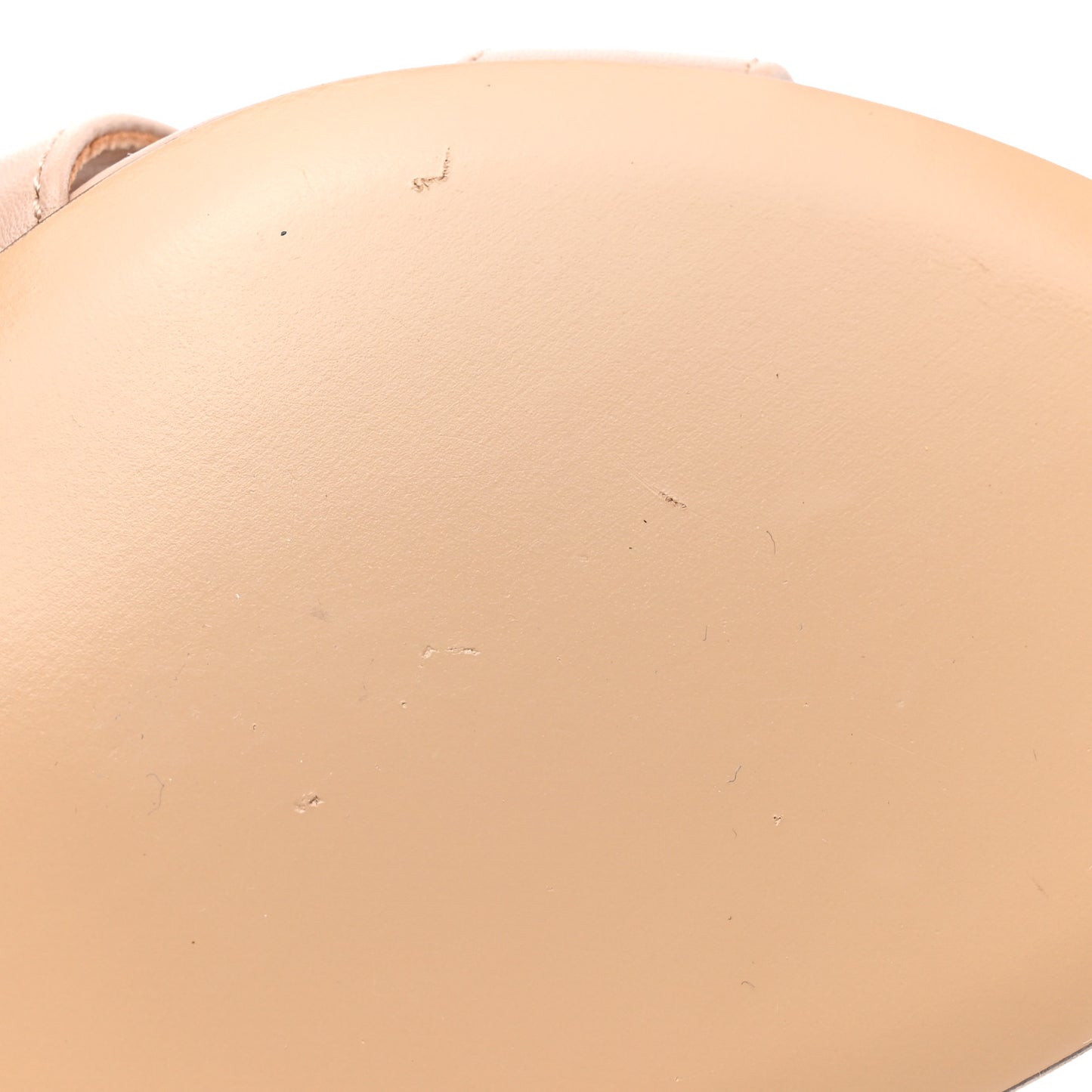 Calfskin Oasis Sandals 37 Beige Nude